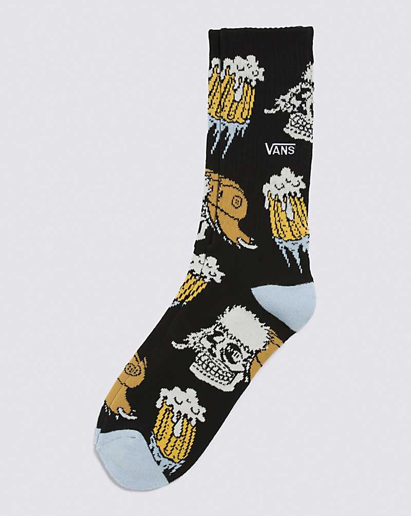 Vans Outer Limits Crew Socken Herren Schwarz | Österreich VACFMN146