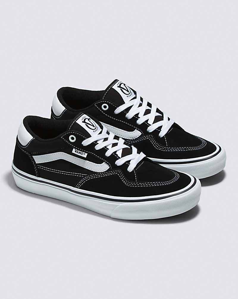 Vans Rowan Skateschuhe Damen Schwarz Weiß | Österreich ADPIWC201