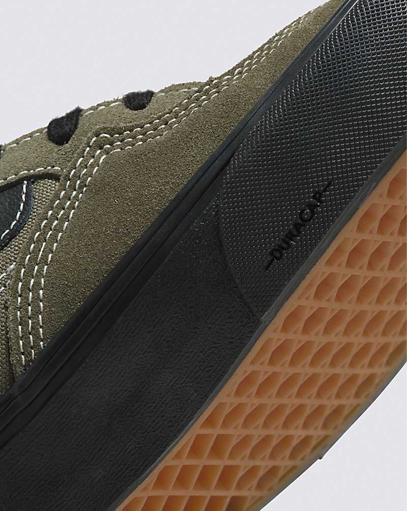 Vans Rowan Skateschuhe Herren Olivgrün Schwarz | Österreich AXCNZO802