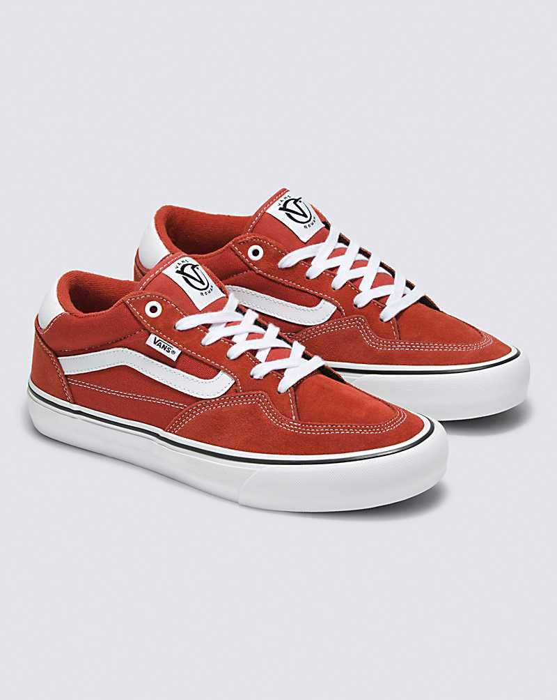 Vans Rowan Skateschuhe Herren Rot Weiß | Österreich IGPTBU034