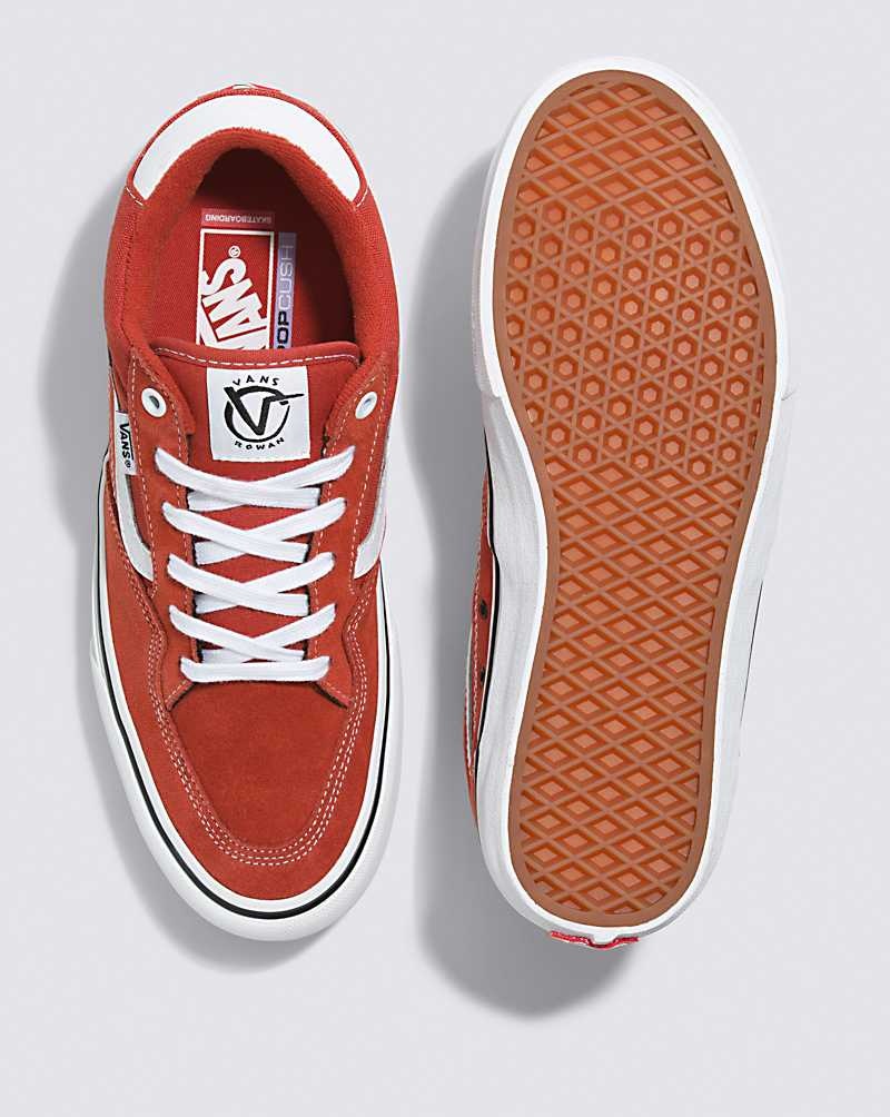 Vans Rowan Skateschuhe Herren Rot Weiß | Österreich IGPTBU034