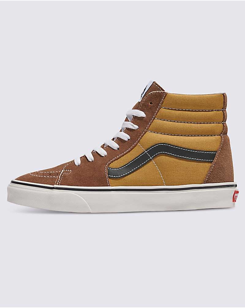 Vans Sk8-Hi Canvas Wildleder Schuhe Herren Braun | Österreich HIEMKD074