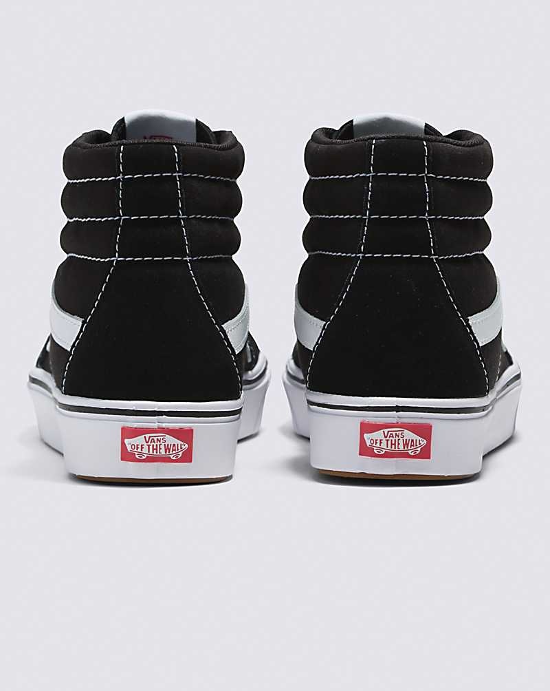 Vans Sk8-Hi ComfyCush Schuhe Damen Schwarz Weiß | Österreich ZCJSEQ085