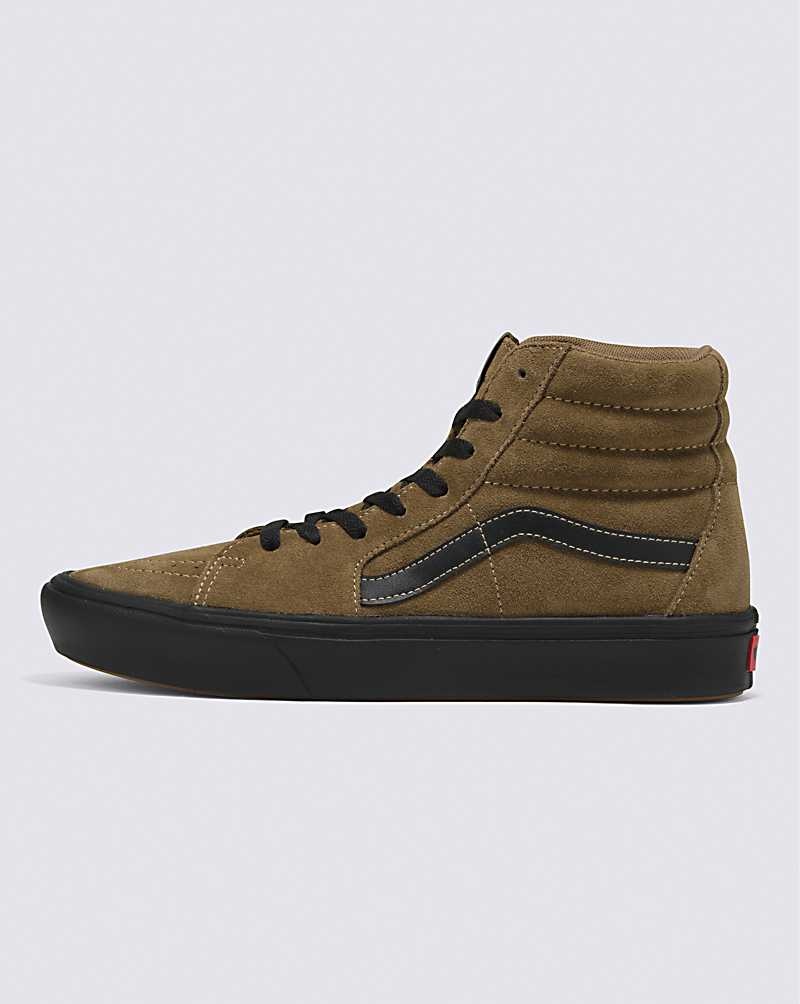 Vans Sk8-Hi ComfyCush Wildleder Schuhe Damen Braun | Österreich GERUZF782