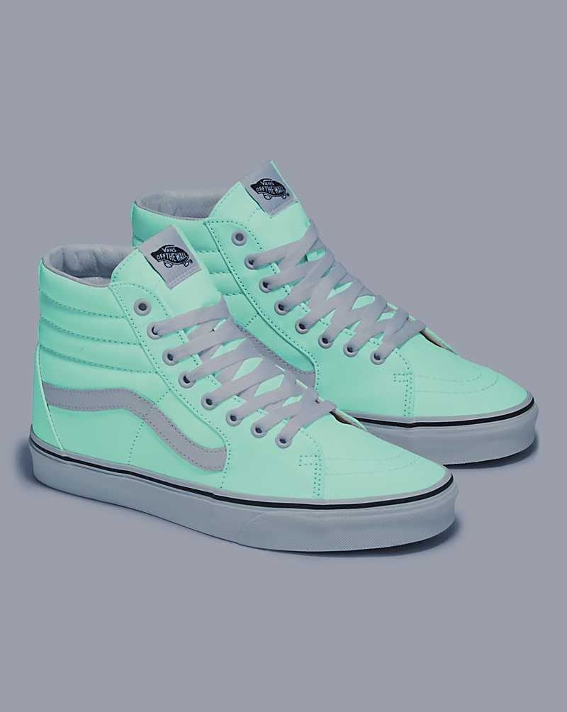 Vans Sk8-Hi Glow Schuhe Herren Weiß | Österreich YHUETG152