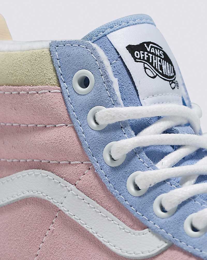 Vans Sk8-Hi MTE-1 Schuhe Kinder Blau Rosa | Österreich ACRDVS254