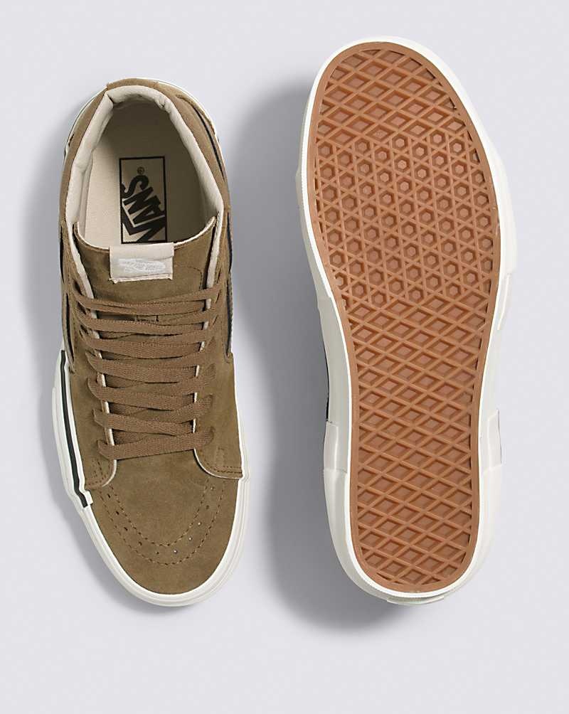 Vans Sk8-Hi Rearrange Schuhe Damen Khaki | Österreich IROTCN581