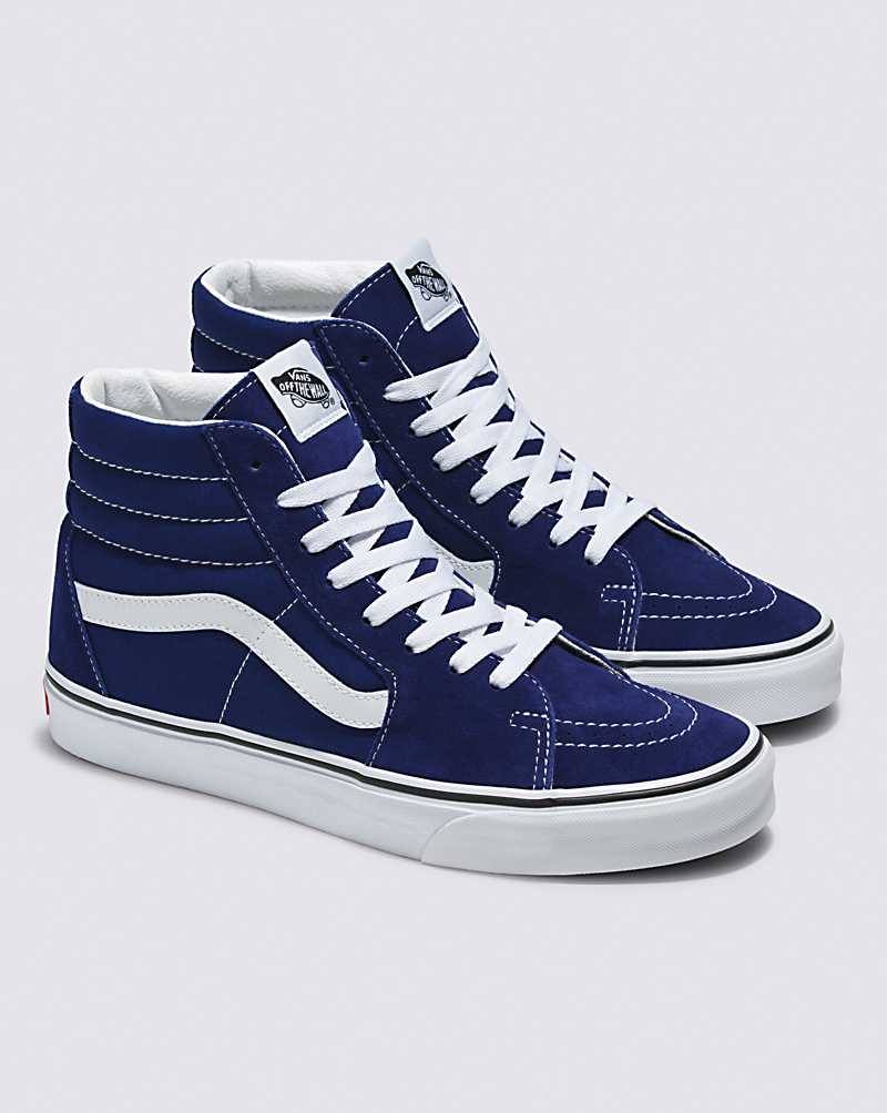 Vans Sk8-Hi Schuhe Damen Blau | Österreich ZXLODJ780