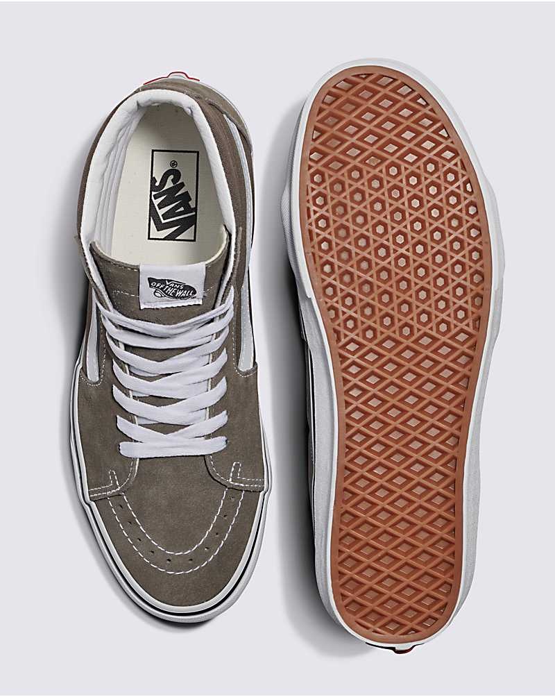 Vans Sk8-Hi Schuhe Damen Khaki | Österreich WFYDSL926