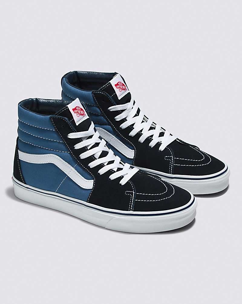 Vans Sk8-Hi Schuhe Damen Navy | Österreich HKJTPD390