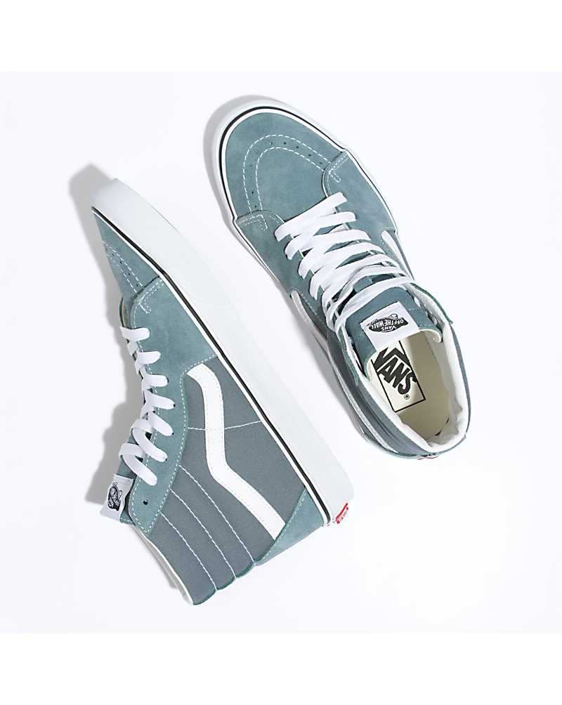 Vans Sk8-Hi Schuhe Damen Türkis | Österreich OEKQBP425