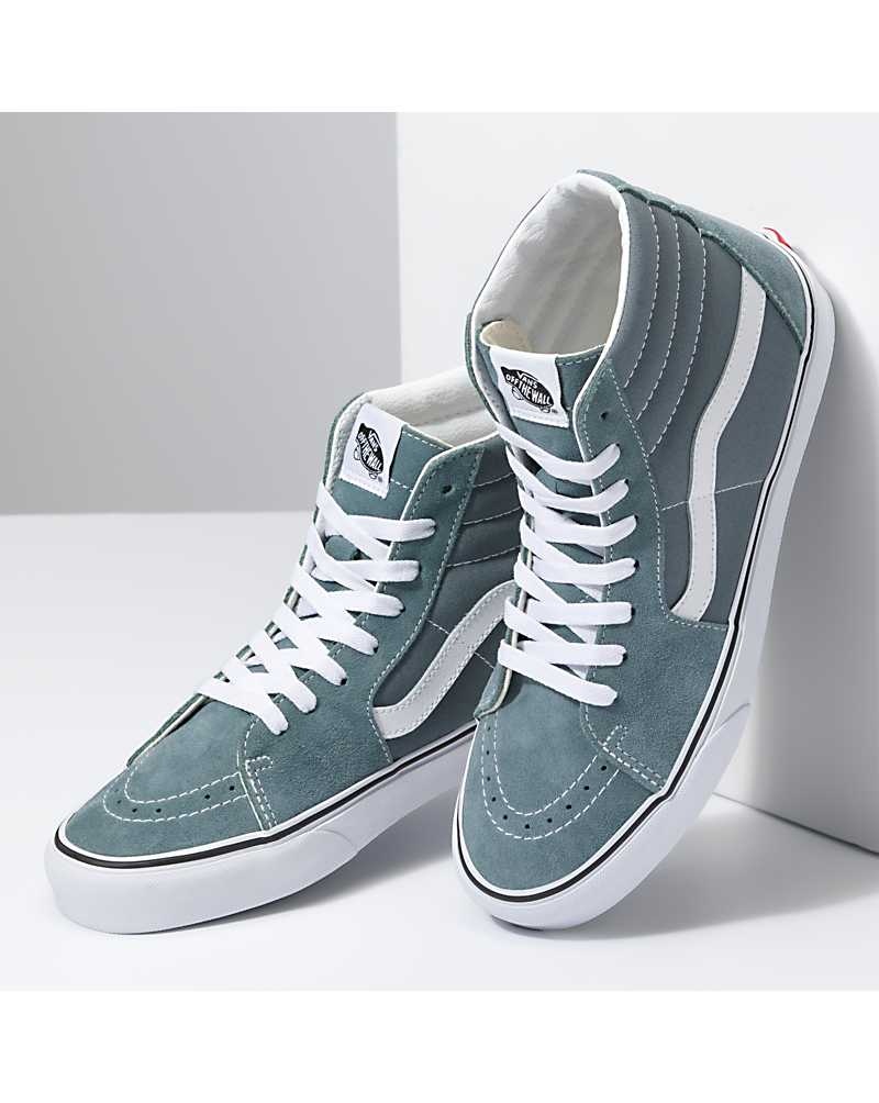 Vans Sk8-Hi Schuhe Damen Türkis | Österreich OEKQBP425