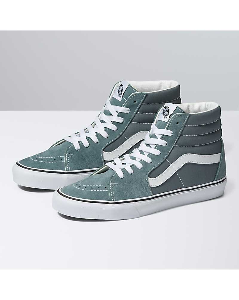 Vans Sk8-Hi Schuhe Damen Türkis | Österreich OEKQBP425