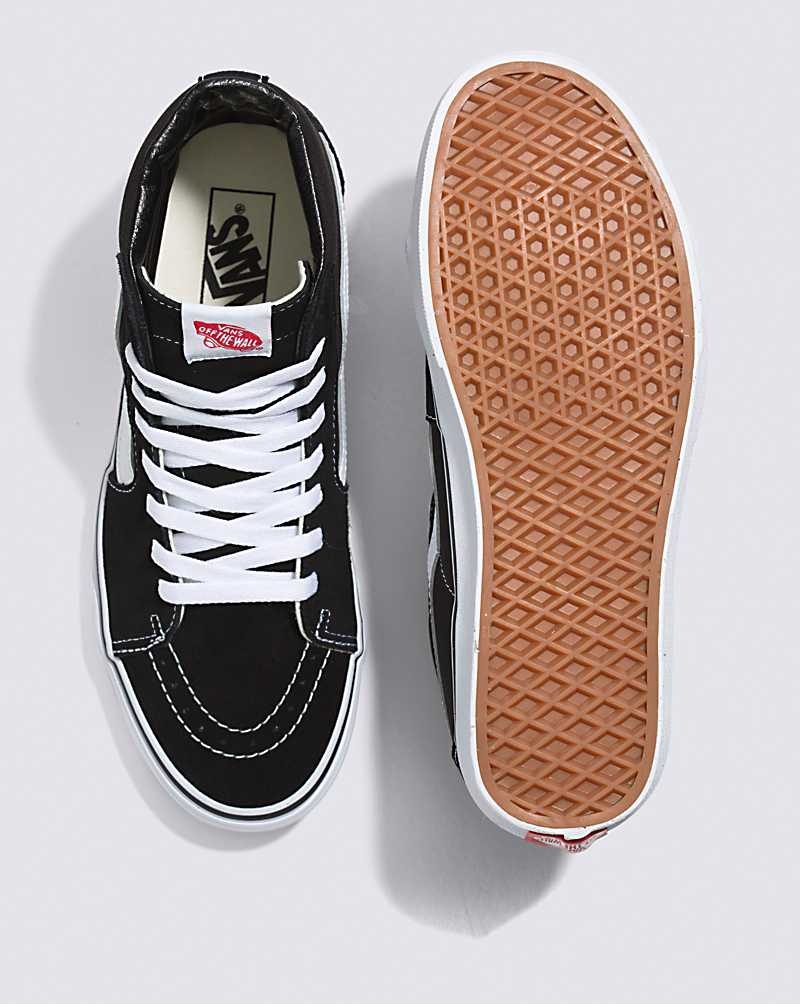 Vans Sk8-Hi Schuhe Herren Schwarz Weiß | Österreich GMSARQ865