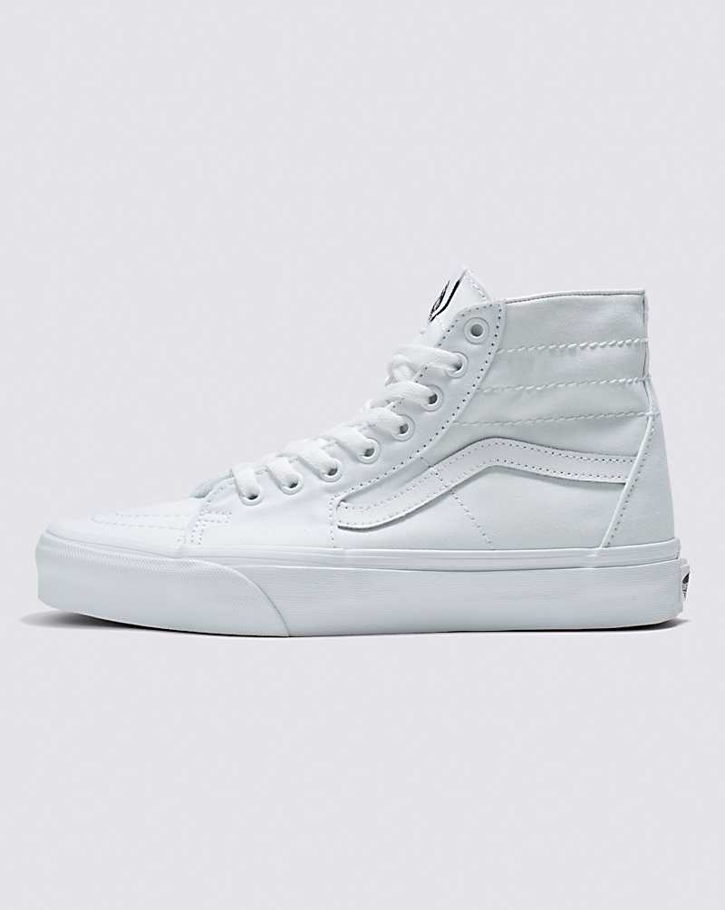 Vans Sk8-Hi Tapered Canvas Schuhe Herren Weiß | Österreich ZBSFIH401