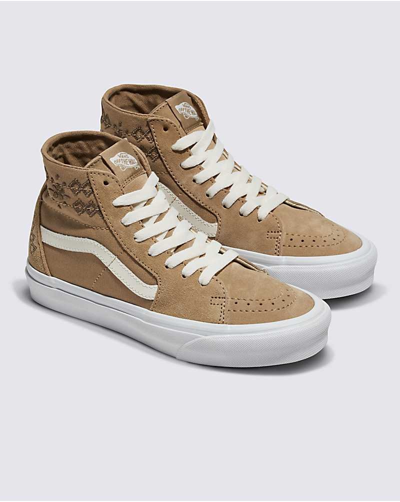 Vans Sk8-Hi Tapered Schuhe Damen Braun | Österreich SCOLPX301