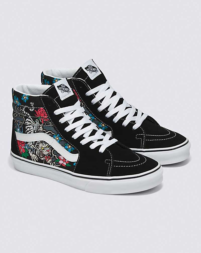 Vans Sk8-Hi Tiger Floral Schuhe Damen Mehrfarbig | Österreich PKRZQG584