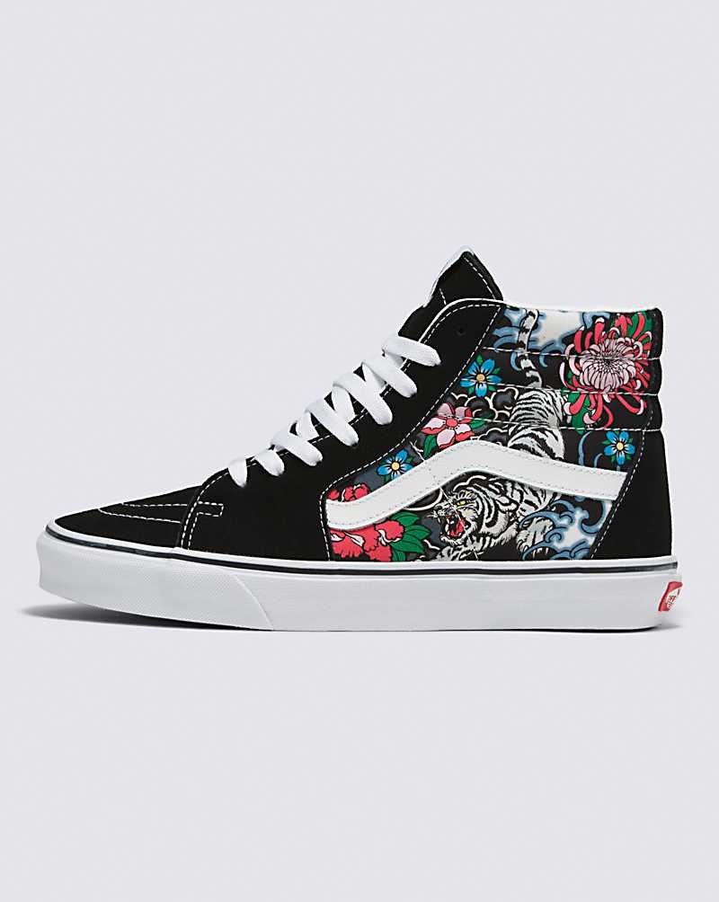 Vans Sk8-Hi Tiger Floral Schuhe Damen Mehrfarbig | Österreich PKRZQG584