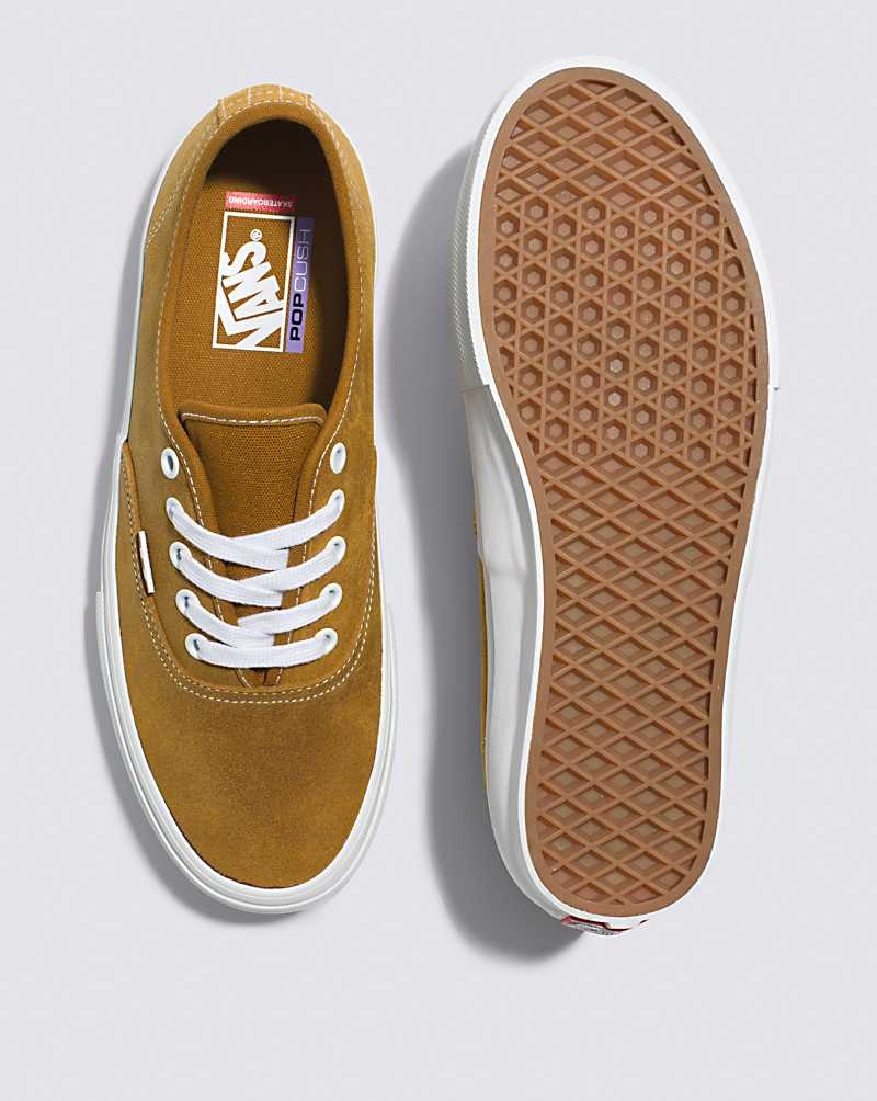 Vans Skate Authentic Skateschuhe Damen Braun | Österreich ALMNIB154