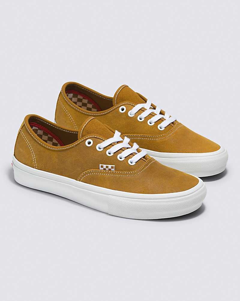 Vans Skate Authentic Skateschuhe Herren Braun | Österreich LTDJRB294