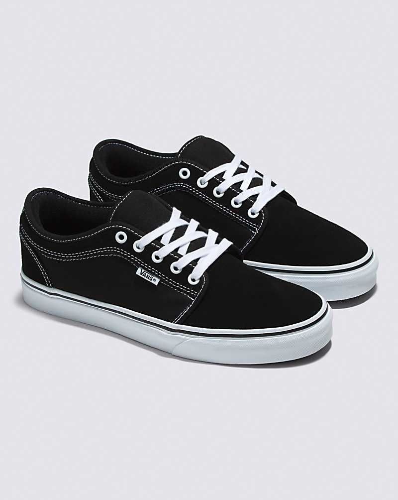 Vans Skate Chukka Low Skateschuhe Herren Schwarz Weiß | Österreich LYSNWK092