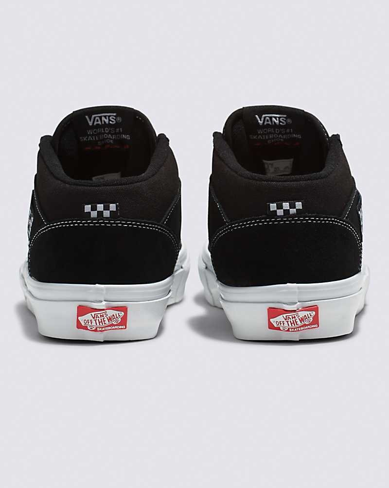 Vans Skate Half Cab Skateschuhe Herren Schwarz Weiß | Österreich ATVNPU729