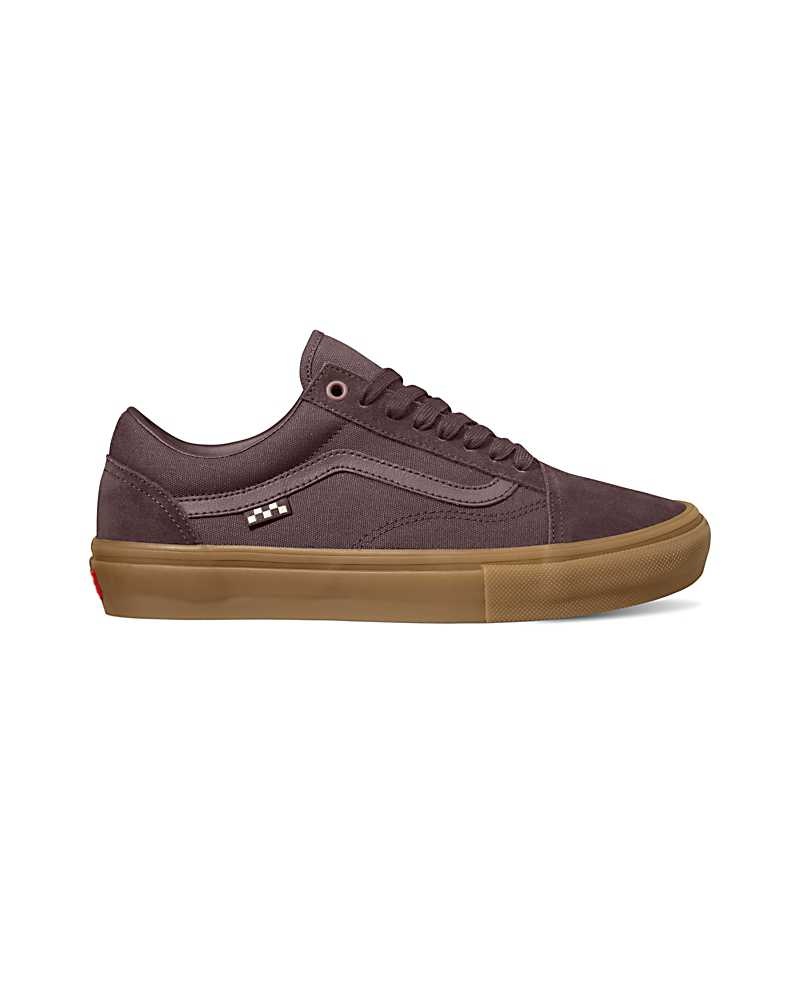 Vans Skate Old Skool Skateschuhe Damen Dunkelrot | Österreich UMAQZP063