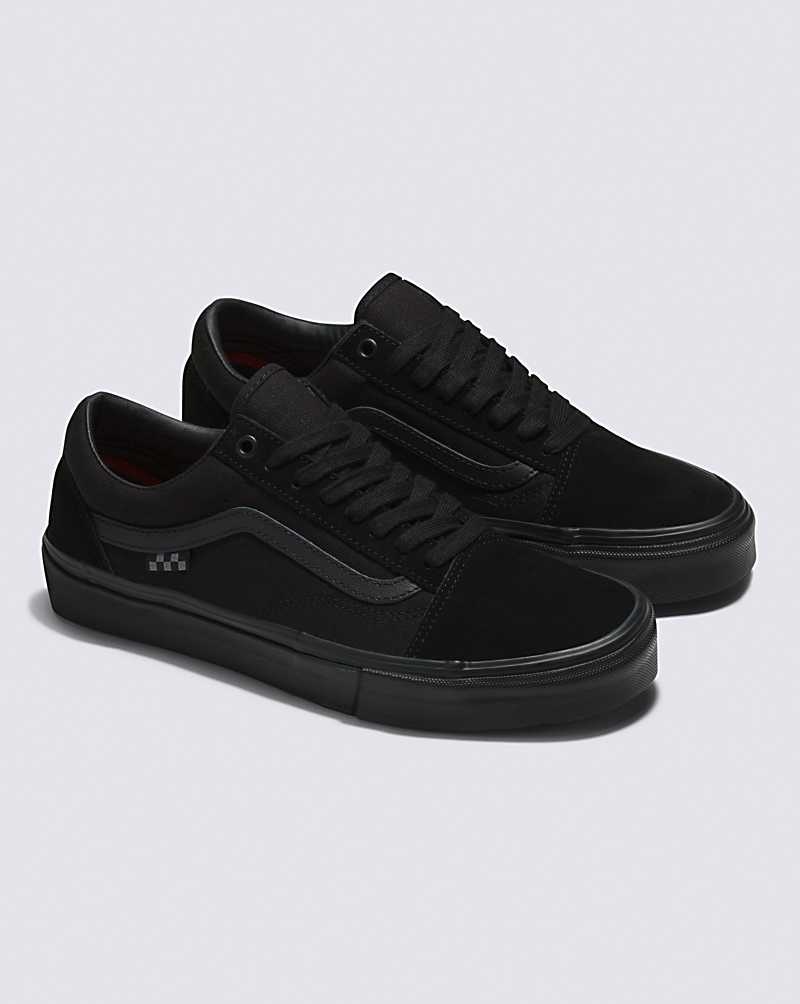 Vans Skate Old Skool Skateschuhe Damen Schwarz | Österreich WRYZAT869