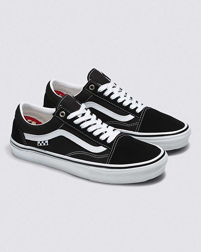 Vans Skate Old Skool Skateschuhe Herren Schwarz Weiß | Österreich TYZMVE820