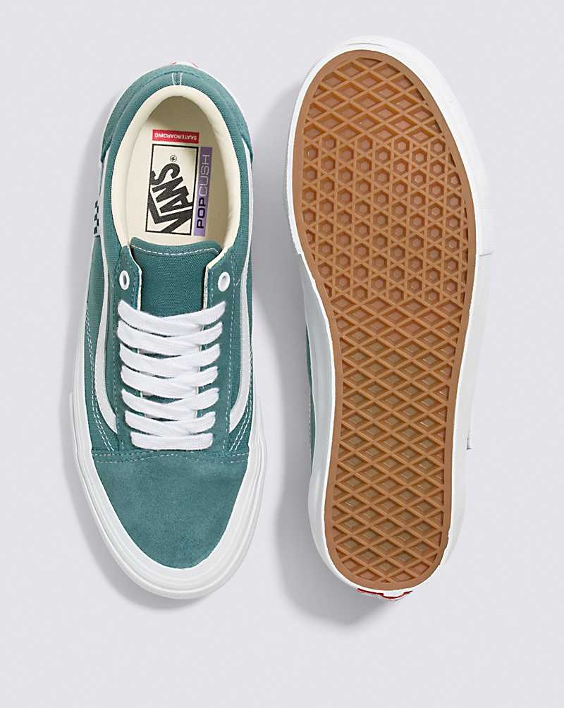 Vans Skate Old Skool Wrapped Skateschuhe Damen Türkis | Österreich SFVNQK609