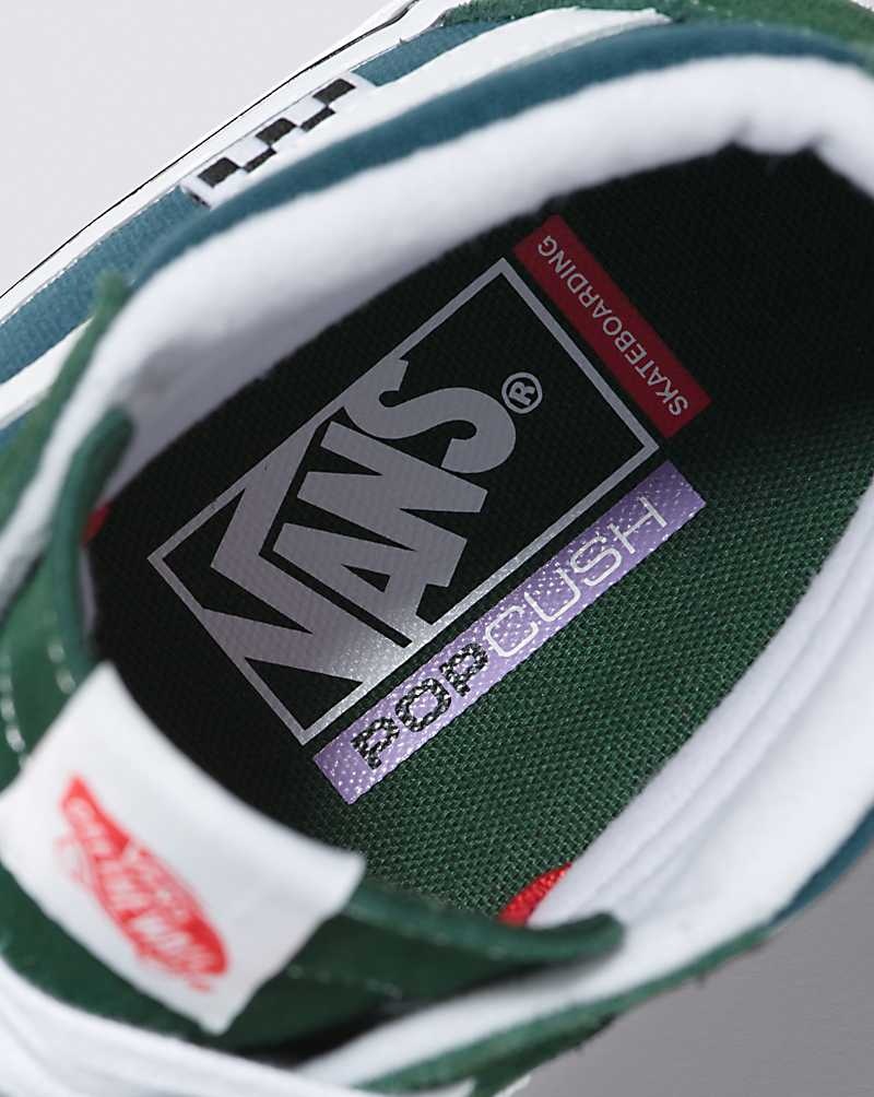 Vans Skate Sk8-Hi Skateschuhe Damen Grün | Österreich MQNYZX518