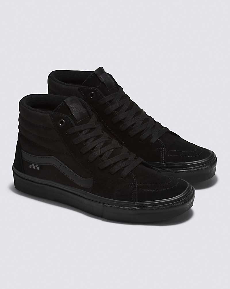 Vans Skate Sk8-Hi Skateschuhe Herren Schwarz | Österreich UGZTVY215