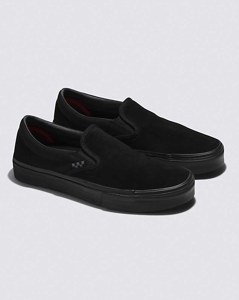 Vans Skate Slip-On Skateschuhe Damen Schwarz | Österreich WXBHAV879