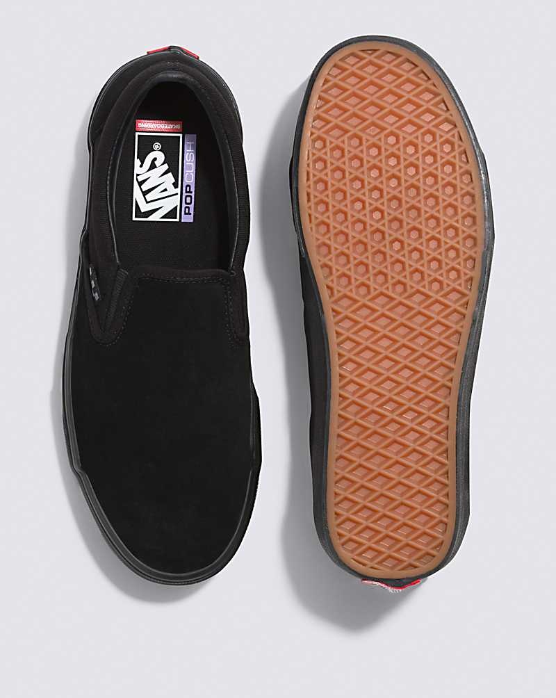 Vans Skate Slip-On Skateschuhe Damen Schwarz | Österreich WXBHAV879