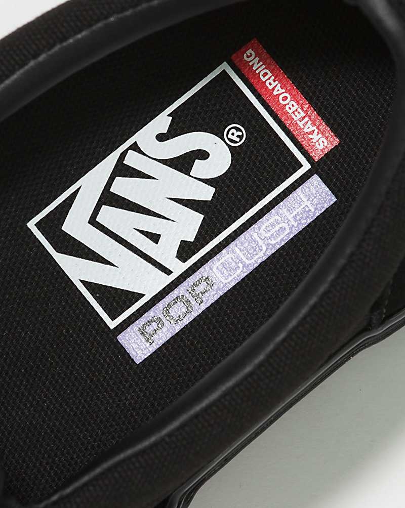 Vans Skate Slip-On Skateschuhe Damen Schwarz | Österreich WXBHAV879