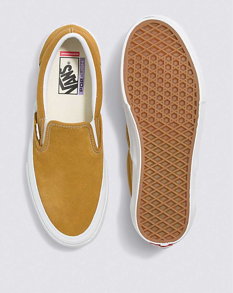 Vans Skate Slip-On Wrapped Skateschuhe Damen Gold | Österreich YVOJNE084