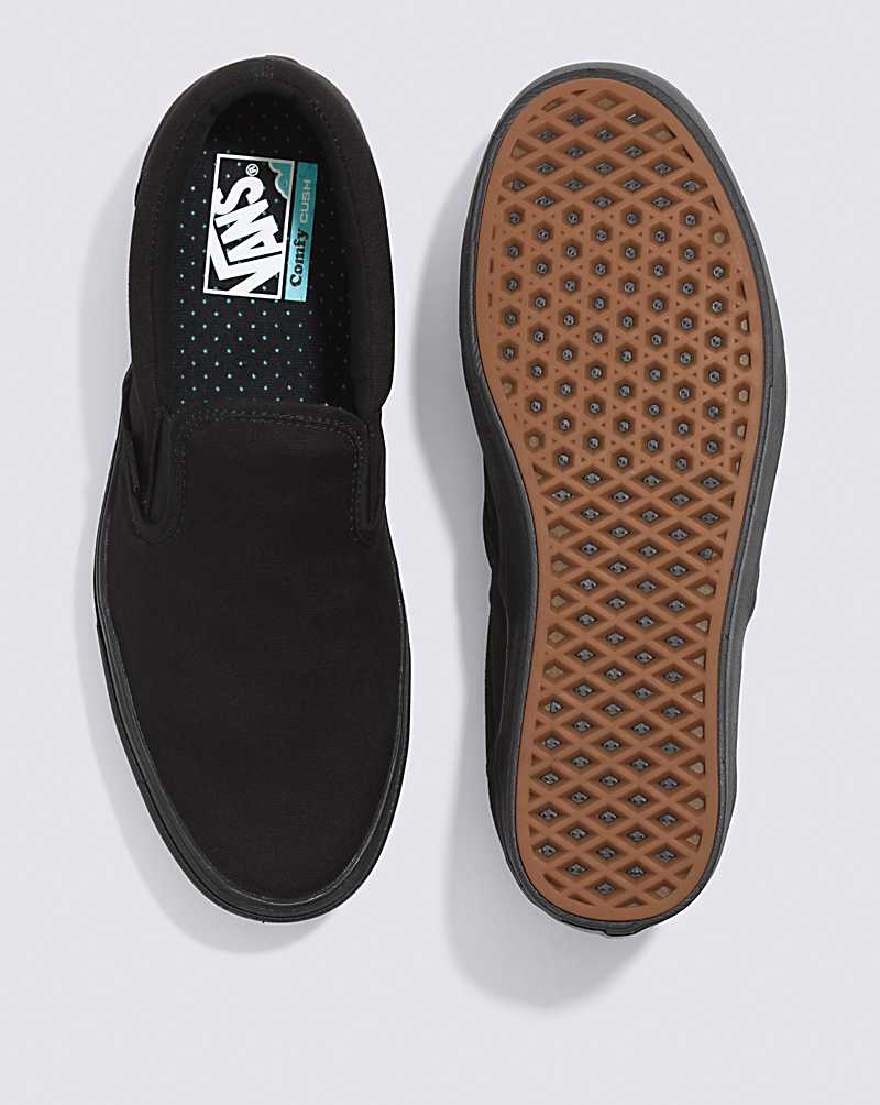 Vans Slip-On ComfyCush Schuhe Damen Schwarz | Österreich QNPYCE810