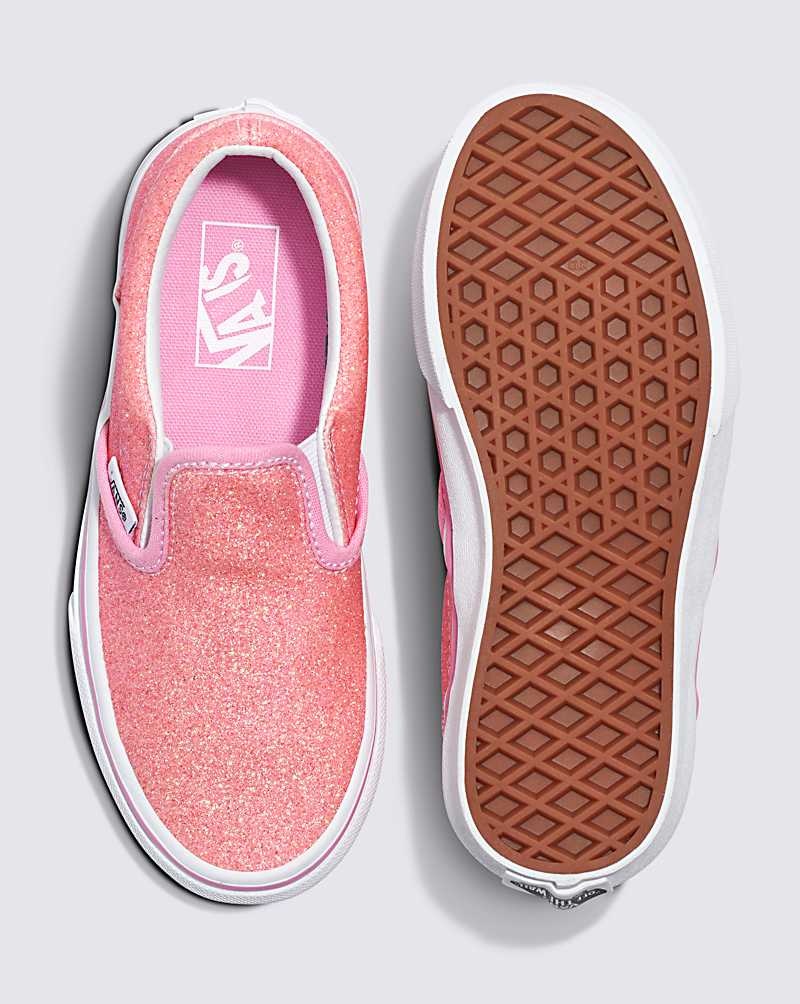 Vans Slip-On V Schuhe Kinder Rosa | Österreich HSXPJV854