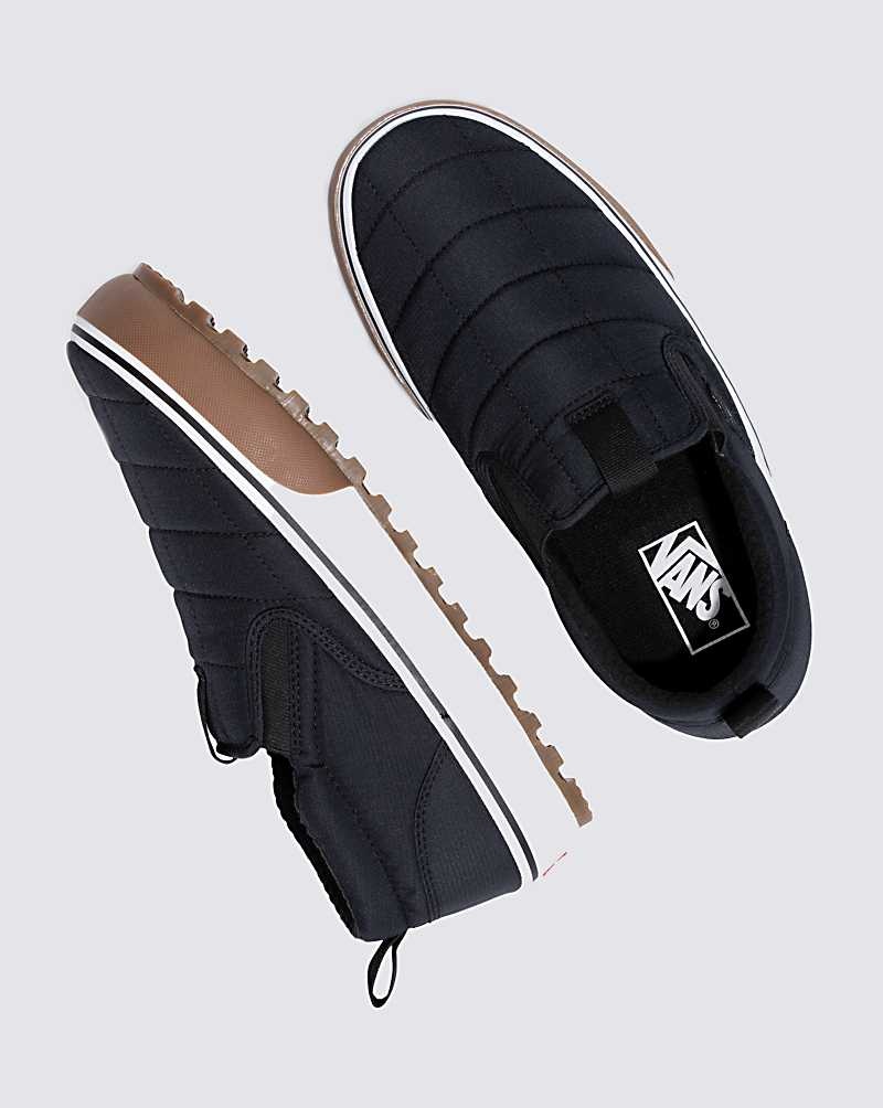 Vans Snow Lodge Mid Hausschuhe Damen Schwarz | Österreich QGCJVX053