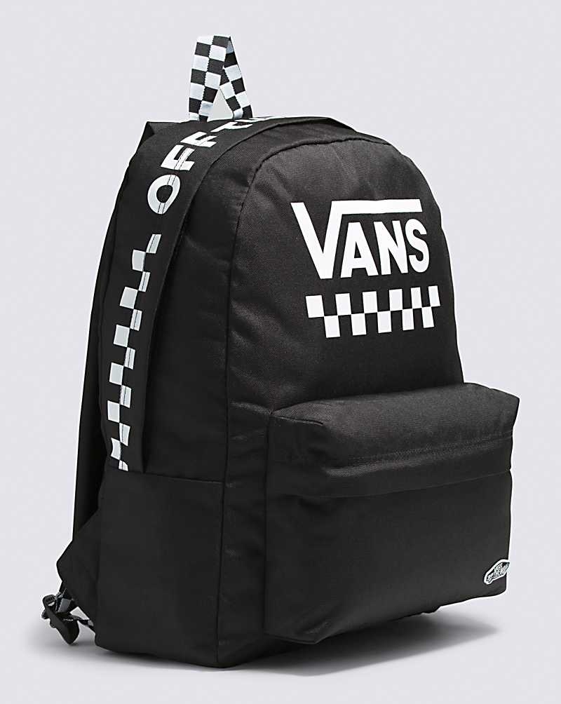 Vans Street Sport Realm Rucksack Damen Schwarz | Österreich ZHBMRP564