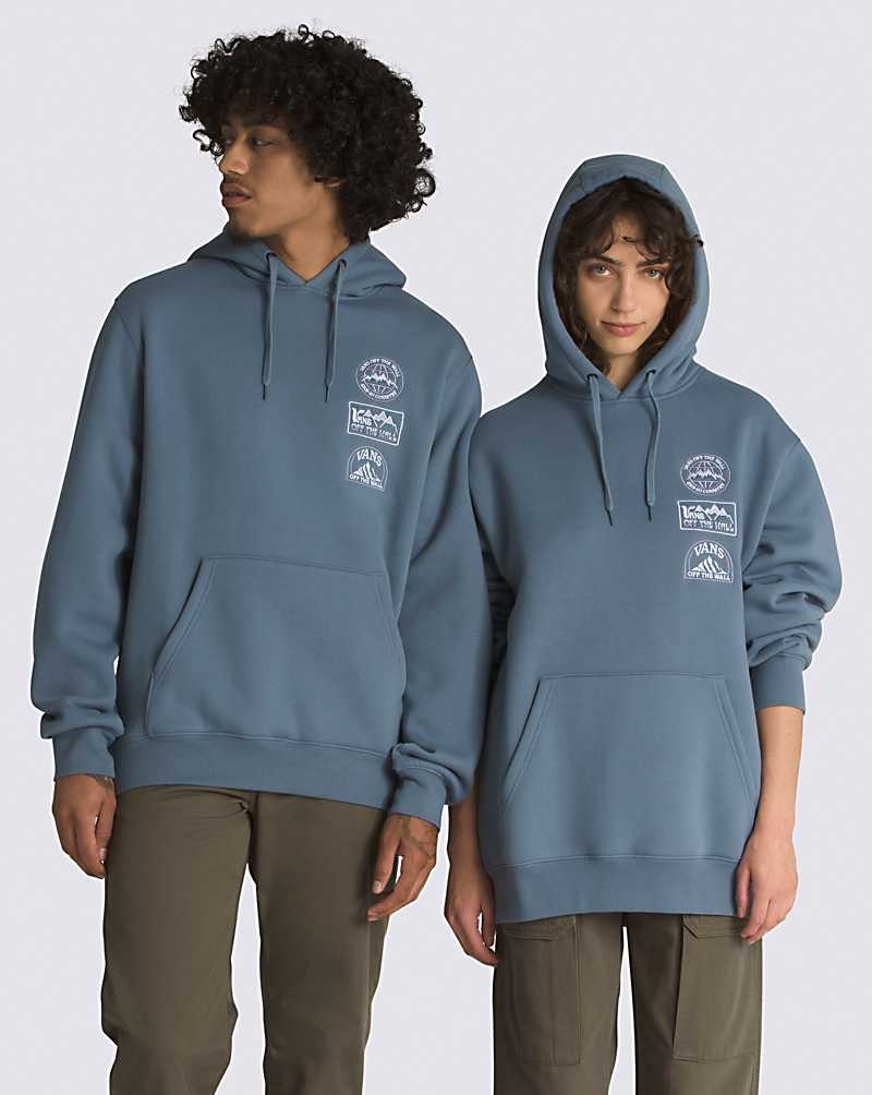 Vans Sun Peak Pullover Hoodie Herren Blau | Österreich MSCQNL105