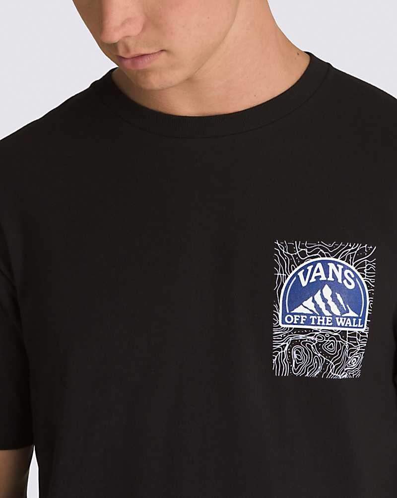 Vans The Incline T-Shirt Herren Schwarz | Österreich JVTBNE625