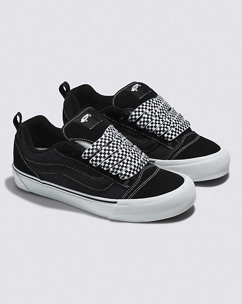 Vans Vault Knu Skool LX Wildleder Schuhe Damen Schwarz Grau | Österreich DZNGTS837