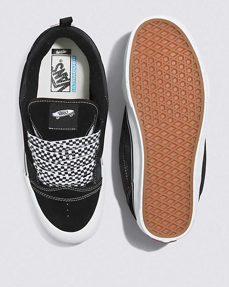 Vans Vault Knu Skool LX Wildleder Schuhe Damen Schwarz Grau | Österreich DZNGTS837