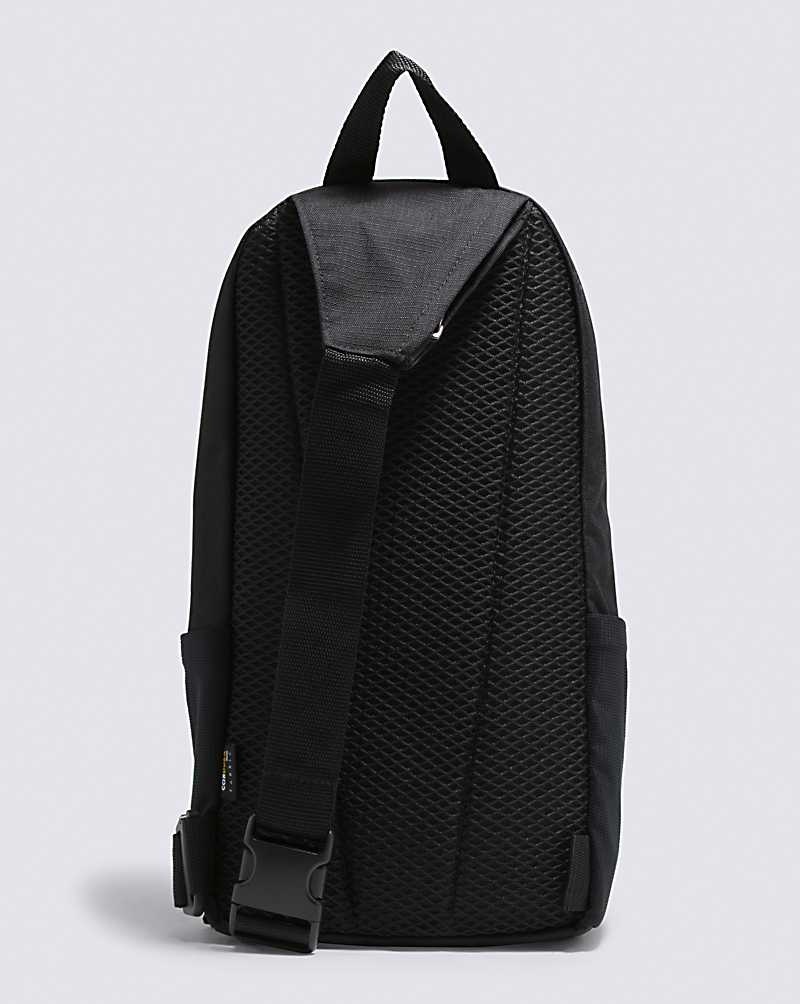 Vans Warp Sling Taschen Damen Schwarz | Österreich WGDKHM182