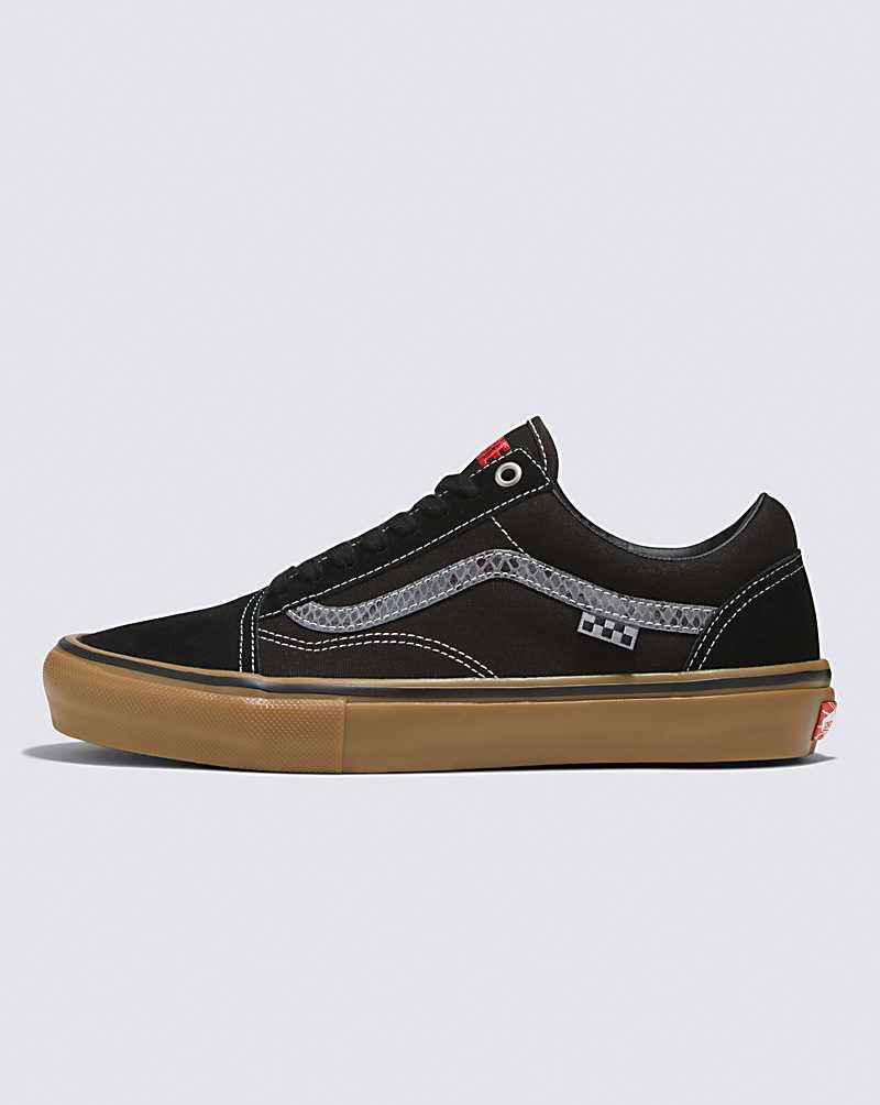 Vans X Hockey Skate Old Skool Skateschuhe Damen Schwarz | Österreich CFPXMD587