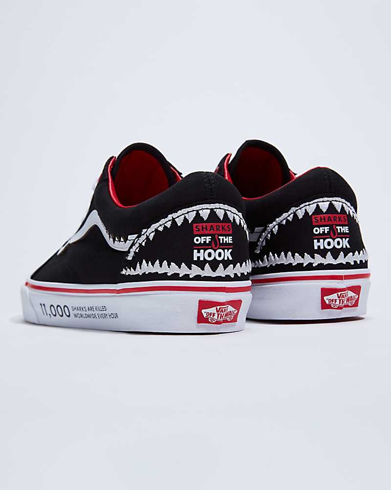 Vans X Saving Our Sharks Old Skool Schuhe Herren Rot | Österreich CERTJO489