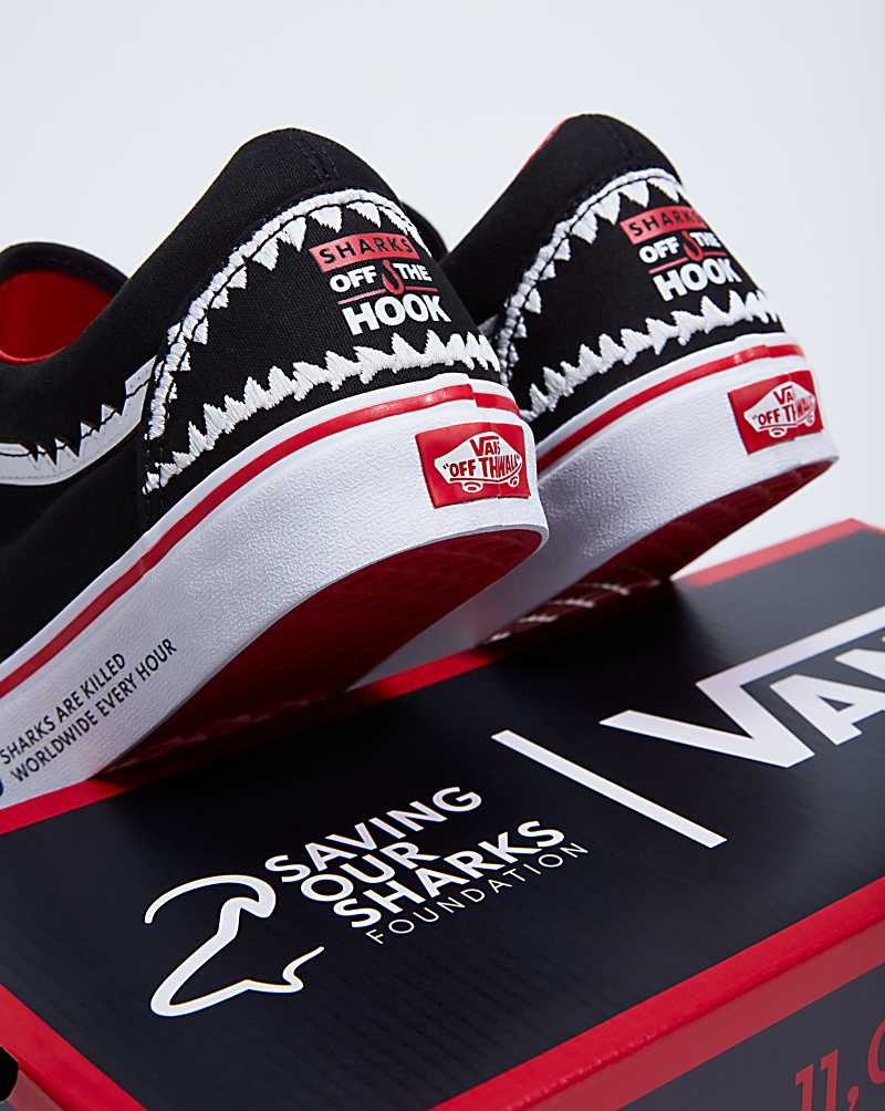 Vans X Saving Our Sharks Old Skool Schuhe Herren Rot | Österreich CERTJO489