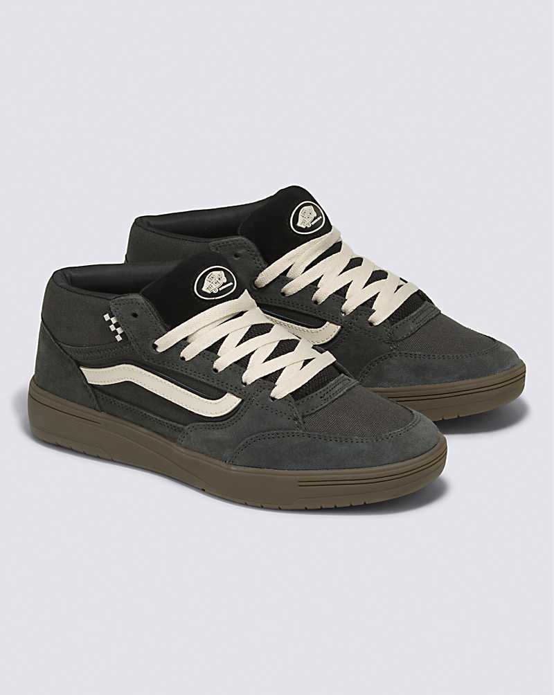 Vans Zahba Mid Skateschuhe Damen Grau | Österreich OFPLWA987